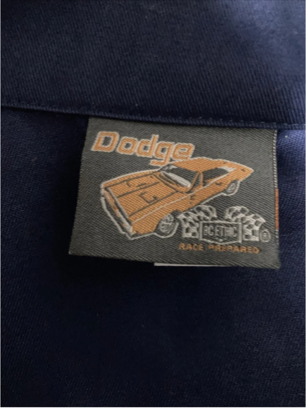 Vintage Dodge Racing Workwear Jacket Men’s Mechanic’s Work Cotton Full Zip M New